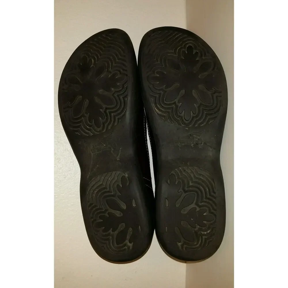 DANSKO Brown Loafers Curved Stitching - Picture 5 of 5